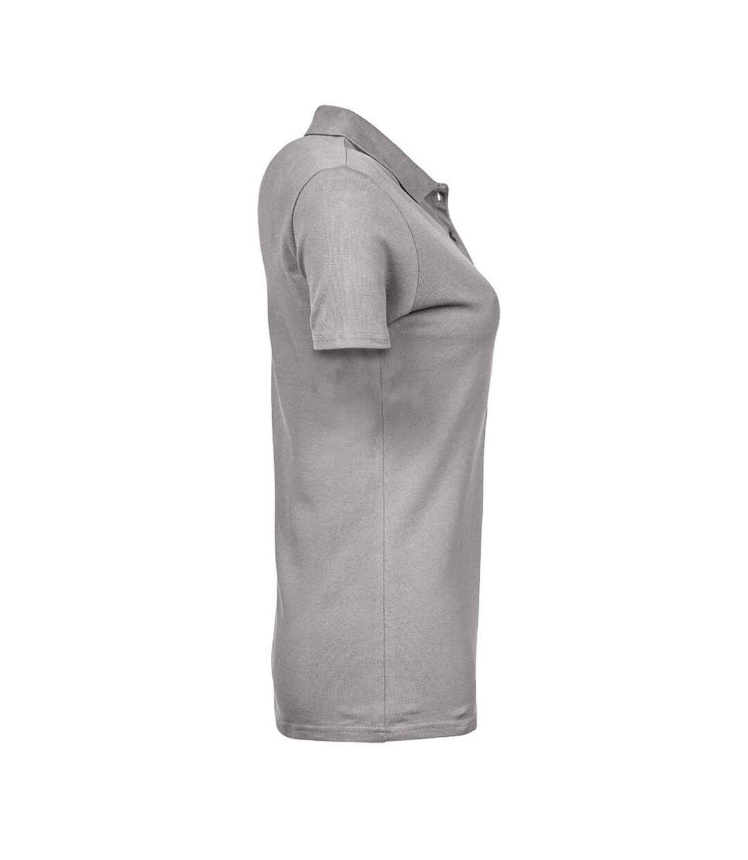 Polo Luxury Femme Beige Gris Tee Jays-3