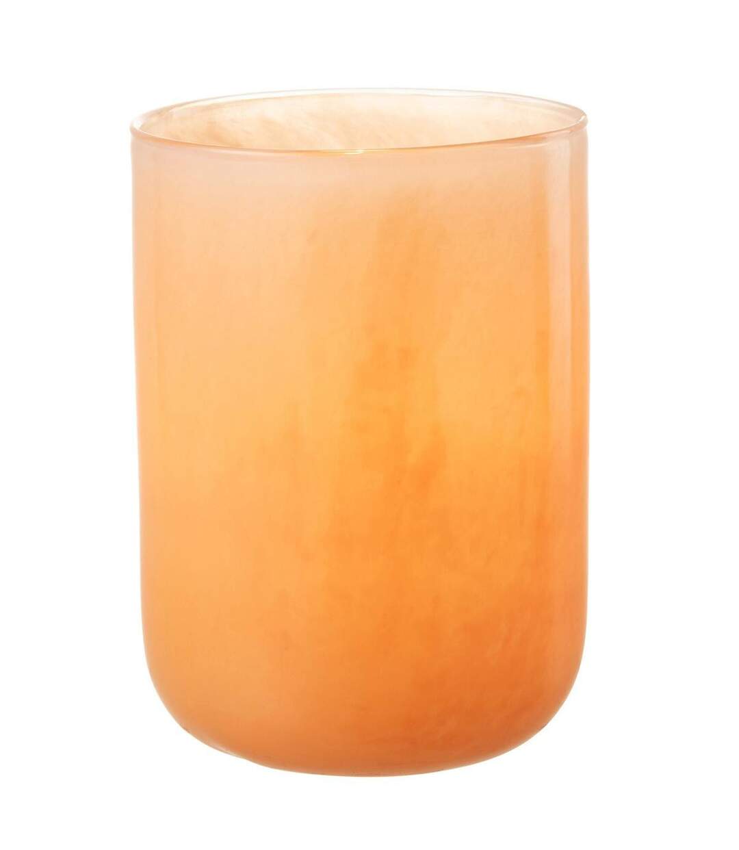 Vase Design en Verre Corrie 23cm Corail-2