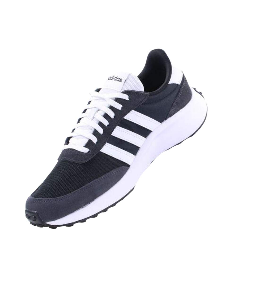 Baskets Run 70s Homme Noir Blanc Cassé Carbone Adidas-4
