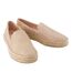 Womens/ladies Carolina Leather Espadrilles Rose Toms-1