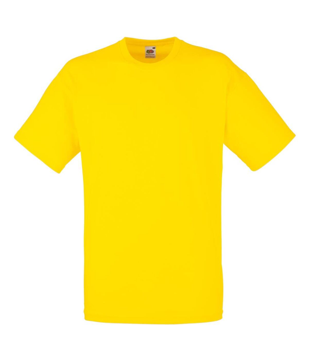 Fruit Of The Loom Mens Valueweight Short Sleeve T-Shirt (Yellow) - UTBC330