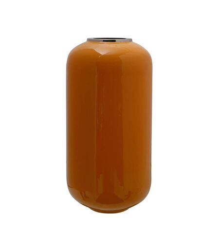 Vase Rond Design Anita 45cm Ocre & Argent