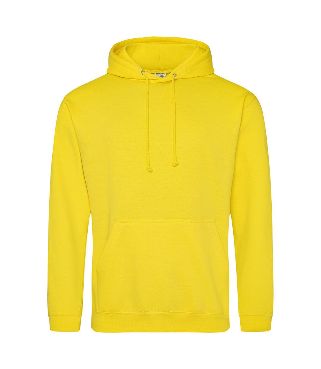 Sweat à capuche college adulte jaune vif Awdis