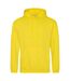 Awdis Unisex College Hooded Sweatshirt / Hoodie (Sun Yellow) - UTRW164
