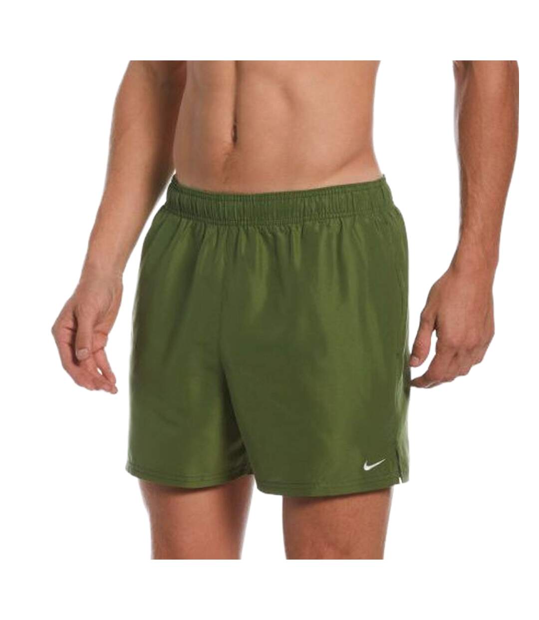 Short De Bain Motif/style Logo Volley Homme Vert Nike-1