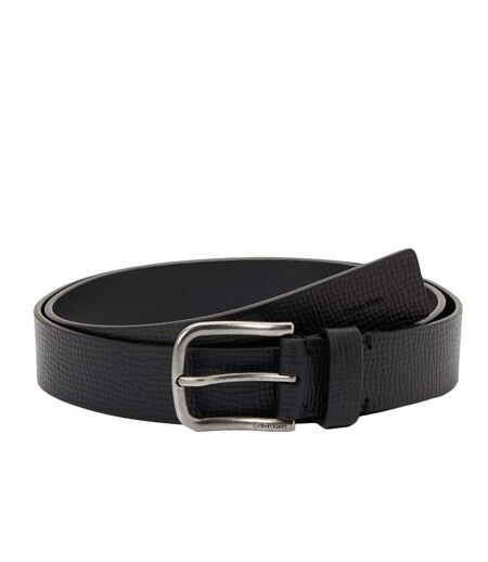 Ceinture noir homme calvin klein round buckle 35mm