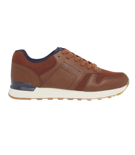 Mens Valence Lace Up Trainers Tan Bench