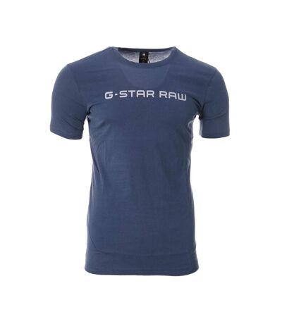T-shirt bleu homme g-star raw gd25950 - l