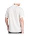 Polo blanc/rouge homme adidas iw3241-2
