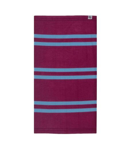 Snood Motif/style Rayé Manchester Taille Unique Rouge Bordeaux Fan Originals