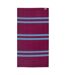 Snood Motif/style Rayé Manchester Taille Unique Rouge Bordeaux Fan Originals-2