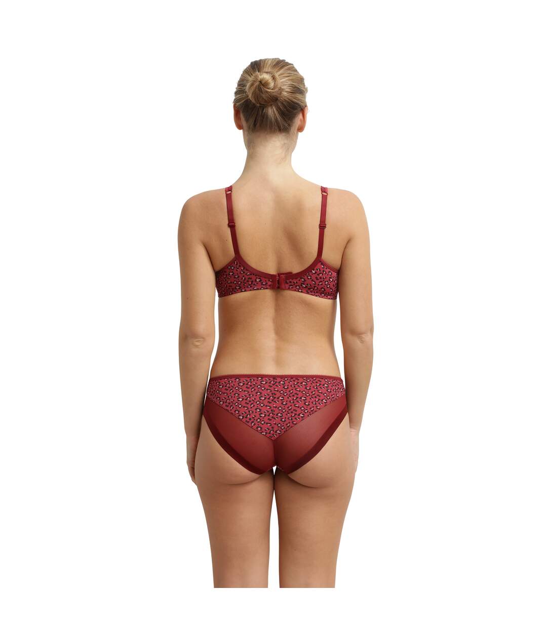 Culotte en microfibre et tulle Generous Essentiel-4