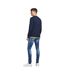Mens Basic Sweatshirt Navy Blazer Jack And Jones-3