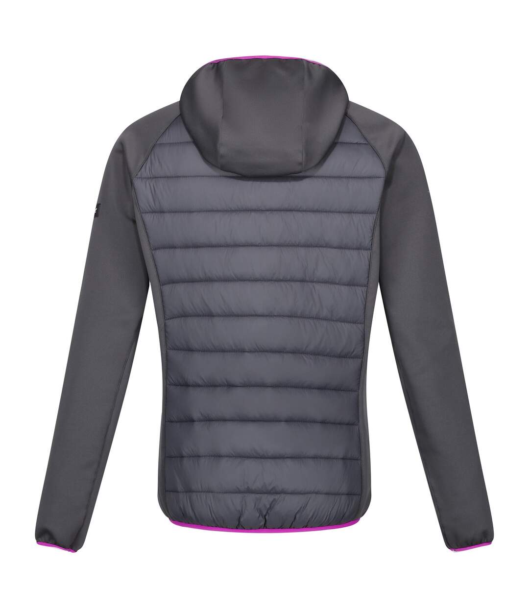 Veste hybride andreson femme gris phoque / rose fluo Regatta