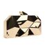 Geometric Clutch Bag One Size Gold Where´s That From-1
