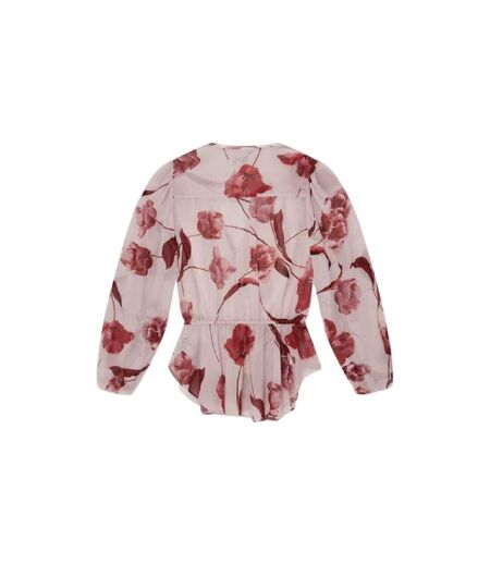 Blouse Manches Bishop Femme Rose Ted Baker