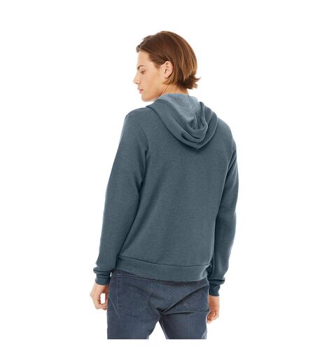 Canvas Sweat À Capuche Et Fermeture Zippée Homme Vert Forêt Bella + Canvas
