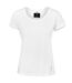 Nimbus Womens/Ladies Danbury Pique Short Sleeve T-Shirt (White)