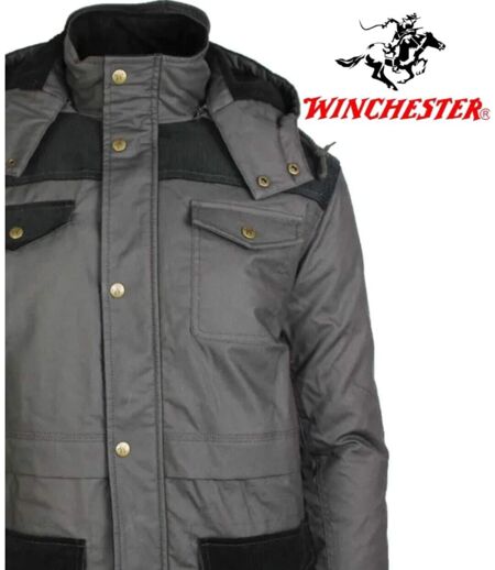 WINCHESTER JANGO1 — Parka bi-matière kaki : robustesse et traitement déperlant