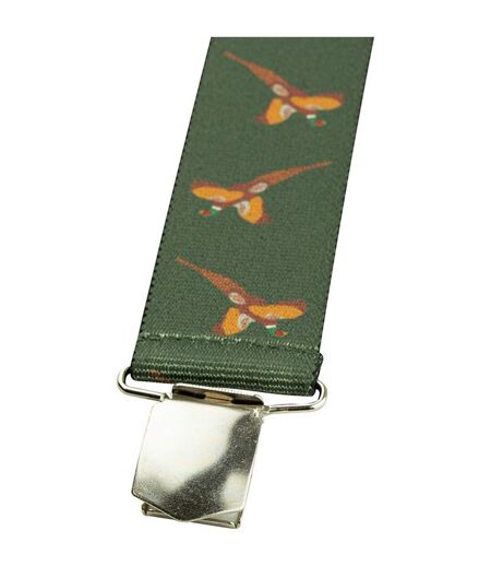 Bretelles Motif/style Faisan Taille Unique Vert Marron Jack Pyke