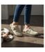 OZABI Sabots Mules Femme Fourrées Suédine Boucle Ajustable-2
