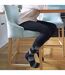 1 Pack Ladies Checkered Patterned Wool Blend Socks-3