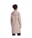 Womens/ladies Jade Long Length Waterproof Jacket Taupe Animal-3