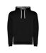 Sweat Urban Homme Noir Gris Chiné Roly-1