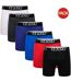 Boxers Homme Rouge Bleu Noir Bleu Roi Gris Foncé Blanc Keanu-1
