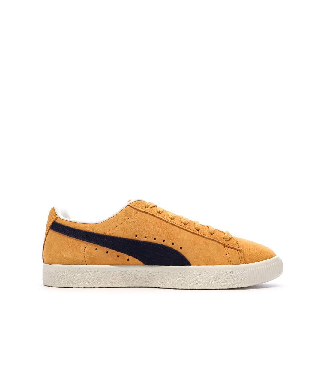 Baskets orange homme puma clyde og-2