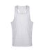 Tanx Mens Vest Sleeveless Vest Top / Muscle Vest (Pack of 2) (Heather Grey)