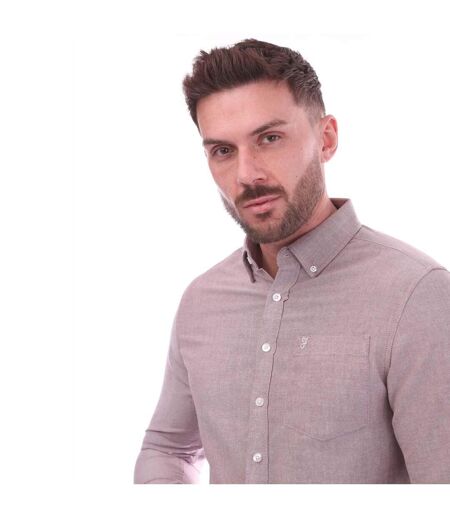 Chemise drayton homme rouge Farah