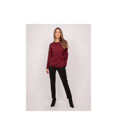 Top strass plissé noeud FARIE - Dona X Lisa