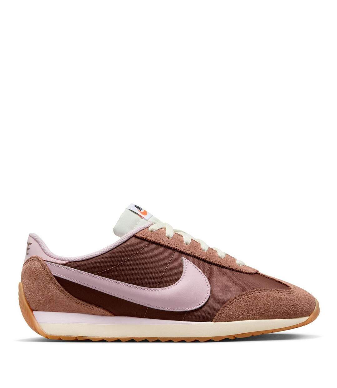 Baskets Waffle Debut Femme Marron Rose Nike-1