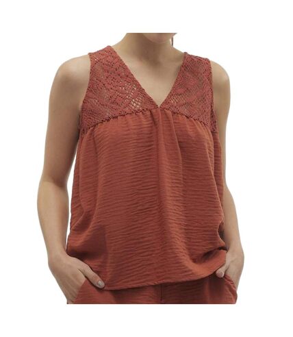 Blouse Terracota Femme Vero Moda Chris - L