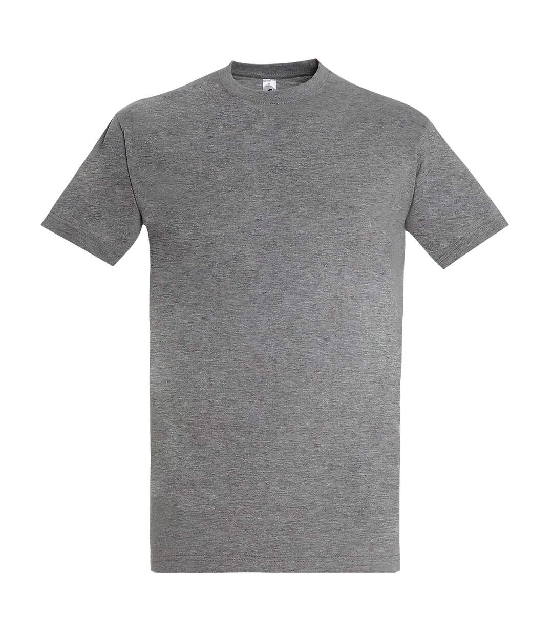 SOLS Mens Imperial Heavyweight Short Sleeve T-Shirt (Gray Marl)