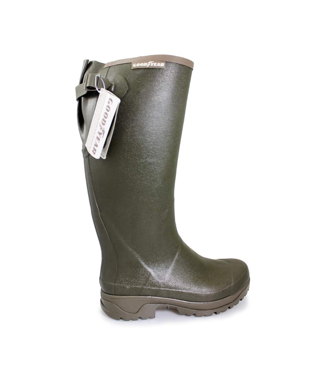 Bottes De Pluie Stream Homme Vert Goodyear-3