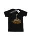 Disney Femme/Les femmes Le livre de la jungle - T-shirt classique Kaa en coton pour homme (Noir) - UTBI28329-1