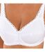 Women's bra with cups and no underwire P0BVV