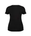 Womens/ladies T-shirt Black Slazenger-4