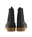 Bottes De Pluie Lady Harriett Femme Noir Mat Marron Pâle Regatta-2