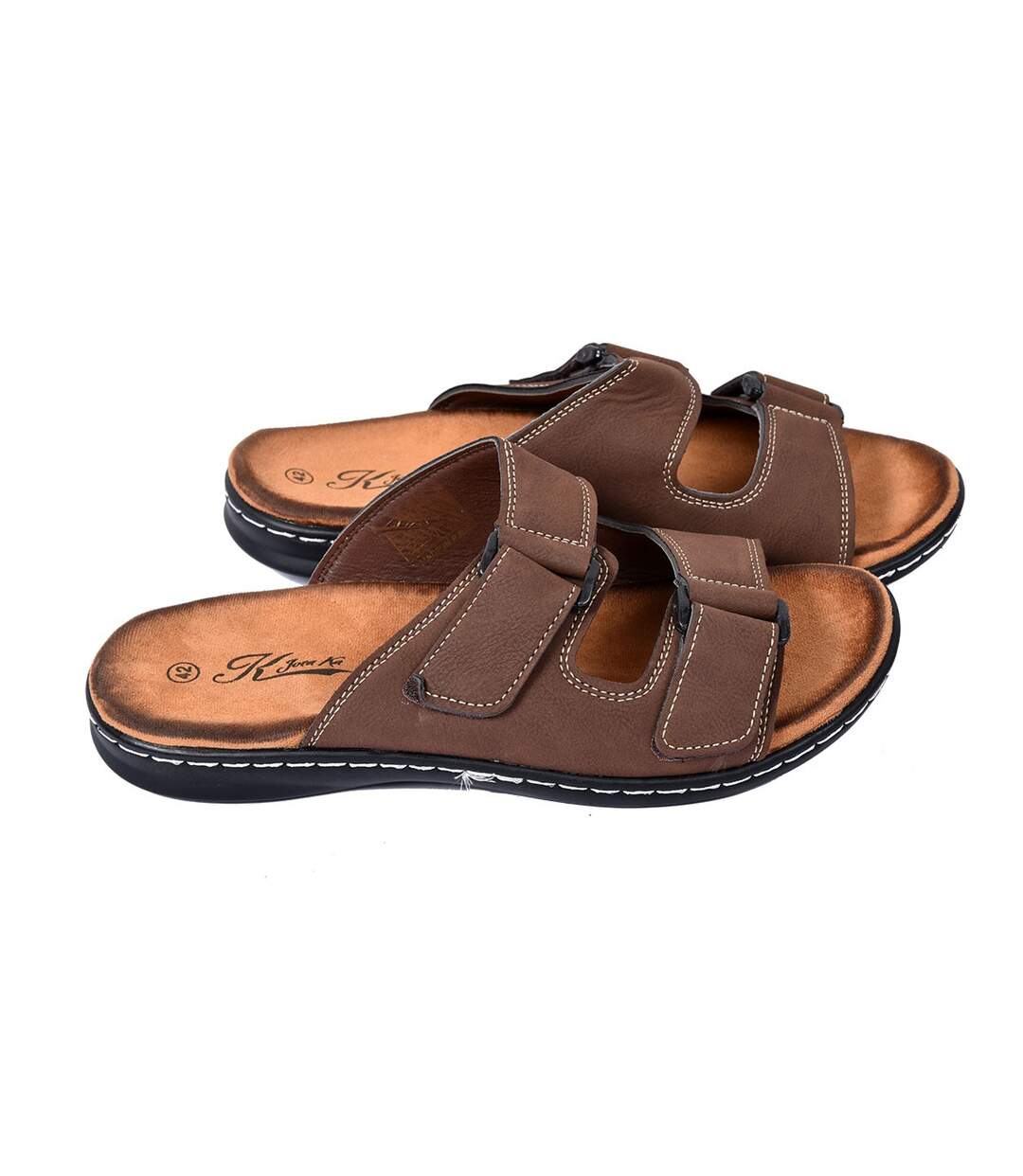 Sandales PREMIUM ouvertes SU2572 MARRON