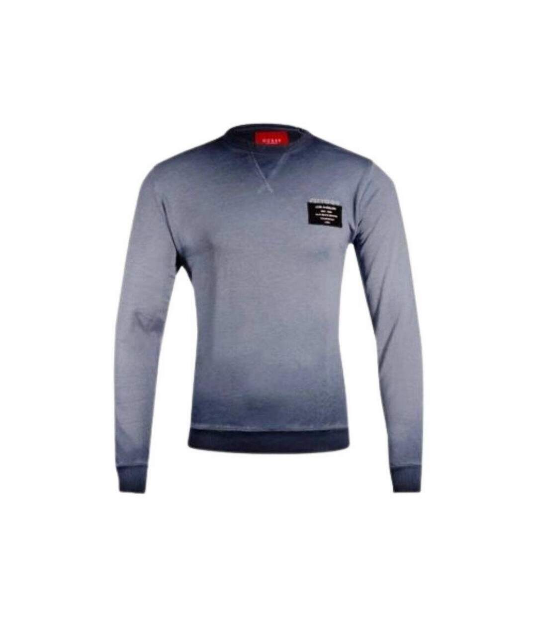 Sweat Motif/style Uni Homme Bleu Jean Guess-1