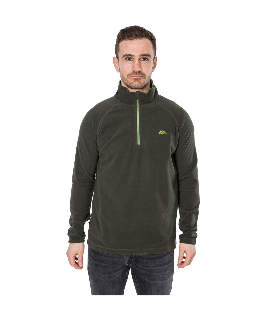 Polaire Blackford Homme Vert Foncé Trespass-1
