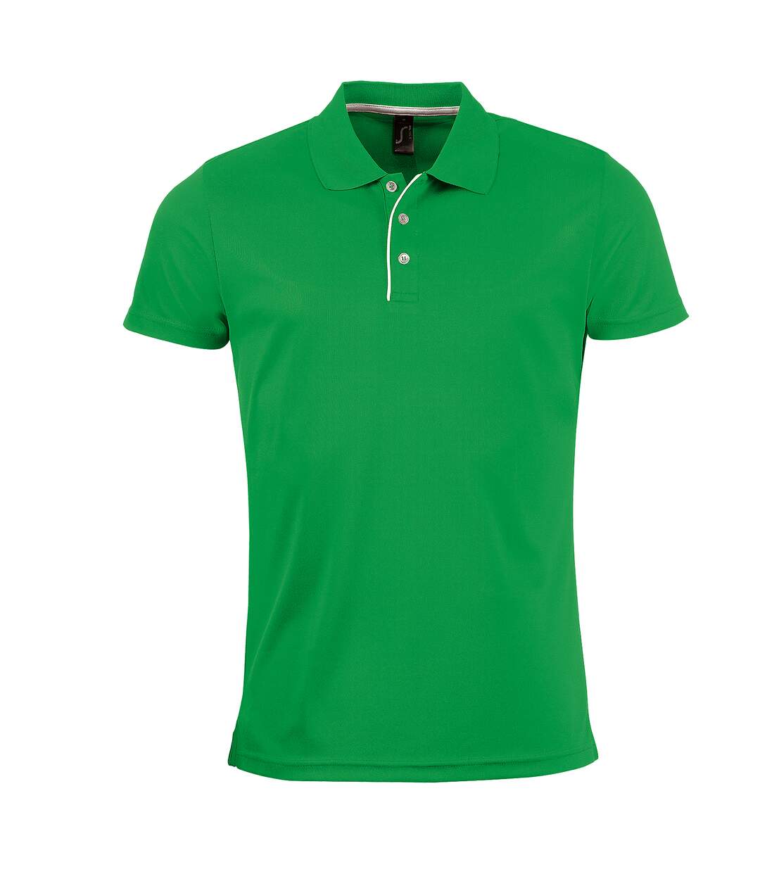 Polo sport homme vert tendre SOLS