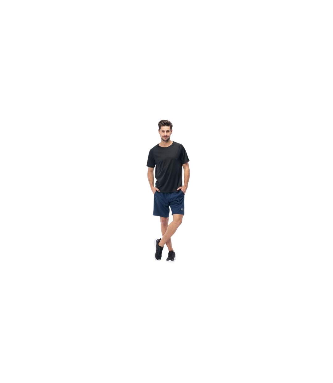 T-shirt Cross The Line Esir Homme Noir IQ-1