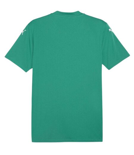 Mens Teamglory Jersey T-shirt Sport Green White Puma