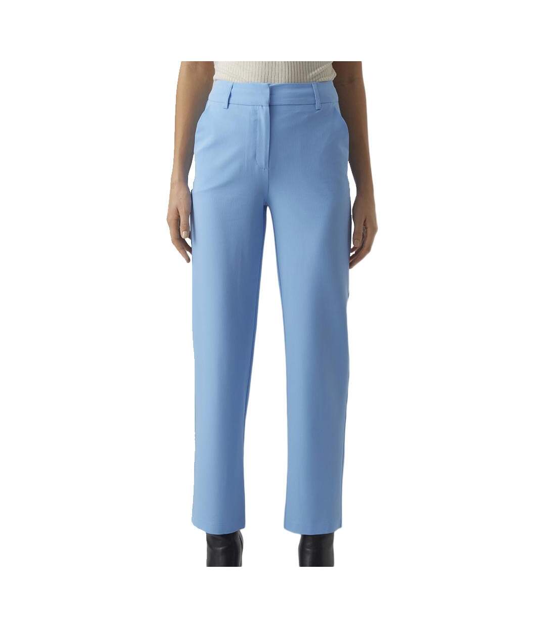 Pantalon fluide Bleu Femme Vero Moda Elda - W34-L32