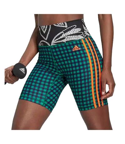 Short vert/noir homme adidas farm - l