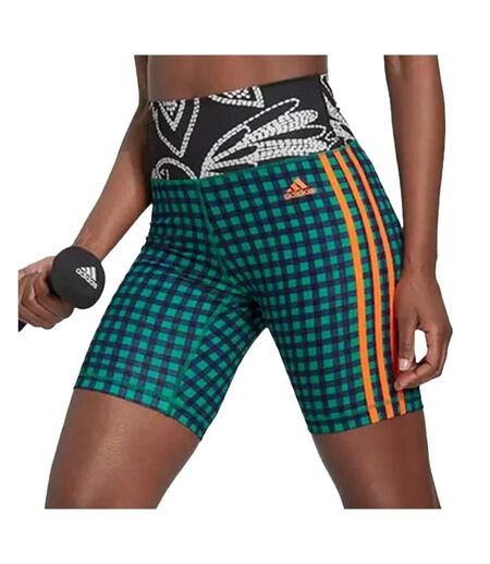 Short vert/noir homme adidas farm - l